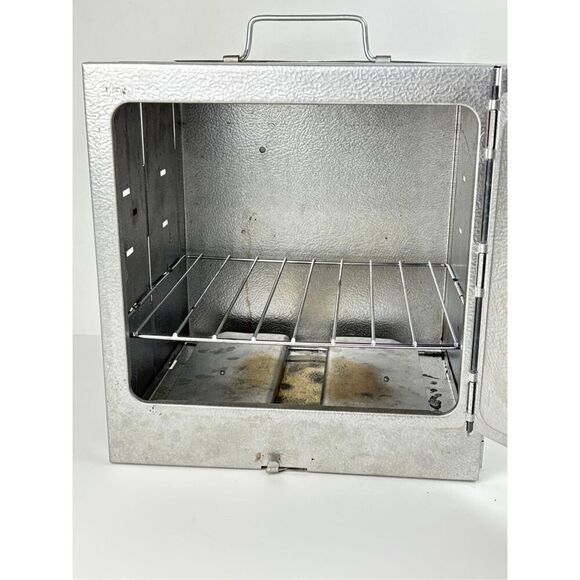 Vtg Coleman Camp Stove Oven Non-Corrosion Aluminized Steel 5010B700 w/ Orig. Box - Picture 6 of 12
